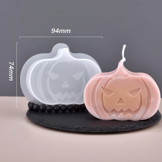 Halloween Pumpkin & Ghost Silicone Mold – DIY Candle, Soap & Resin Crafts
